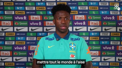 Vinicius Júnior : "Ancelotti nous apporte son calme et nous donne confiance"