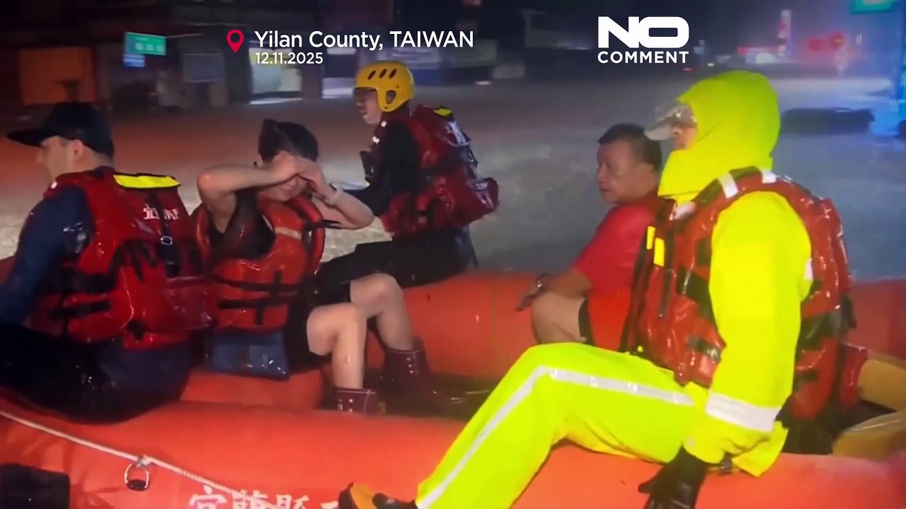 La tormenta tropical Fung-wong provoca inundaciones en Taiwán y miles de evacuados