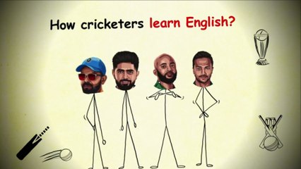 How cricketers Learn English