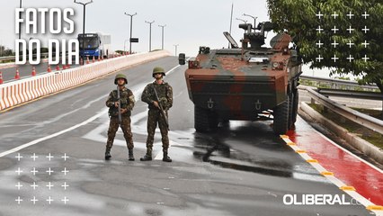 Blindados das Forças Armadas reforçam segurança durante a COP 30 em Belém