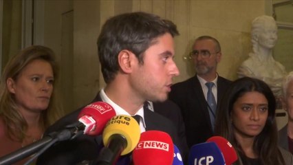 Gabriel Attal : «Le système doit changer.»