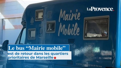 Le bus “Mairie mobile” est de retour dans les quartiers prioritaires de Marseille