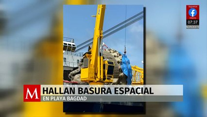 Descubren basura espacial en playas de Bagdad; serían restos de cohetes Starship