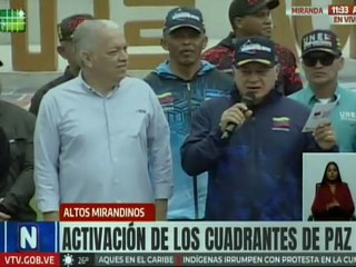 Sec. Gral. del PSUV informó que los equipos entregados son uso exclusivo para los Cuadrantes de Paz