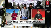 Detienen a tres por multihomicidio de padre e hijos en Chiapas