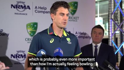 Cummins bowling at '90 per cent' in hope of second Test inclusion