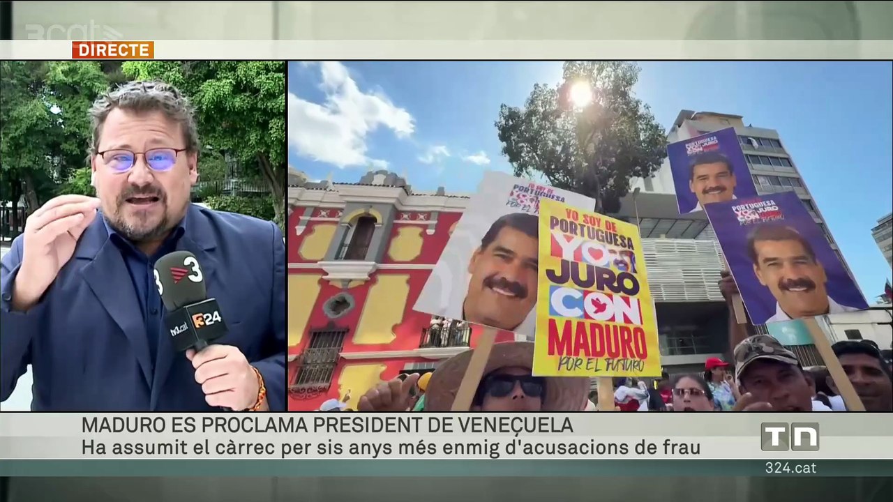 TV3 (Catalunya) TN Vespre (10-1-25)