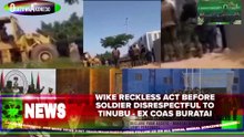 Wike Reckless Act Before Soldier Disrespectful To Tinubu - Ex COAS Buratai