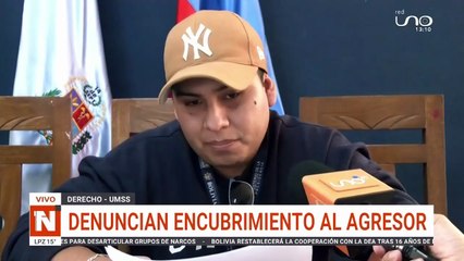 Violencia en la UMSS: denuncian agresión a estudiante de Derecho