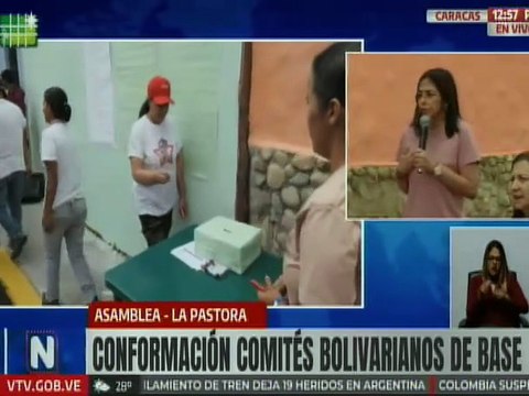 Vpdta. Rodríguez: Las asambleas le dicen al pueblo que nos sumemos para seguir avanzando