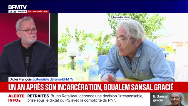 Marschall Truchot :Sansal gracié, Macron exprime sa profonde gratitude - 12/11