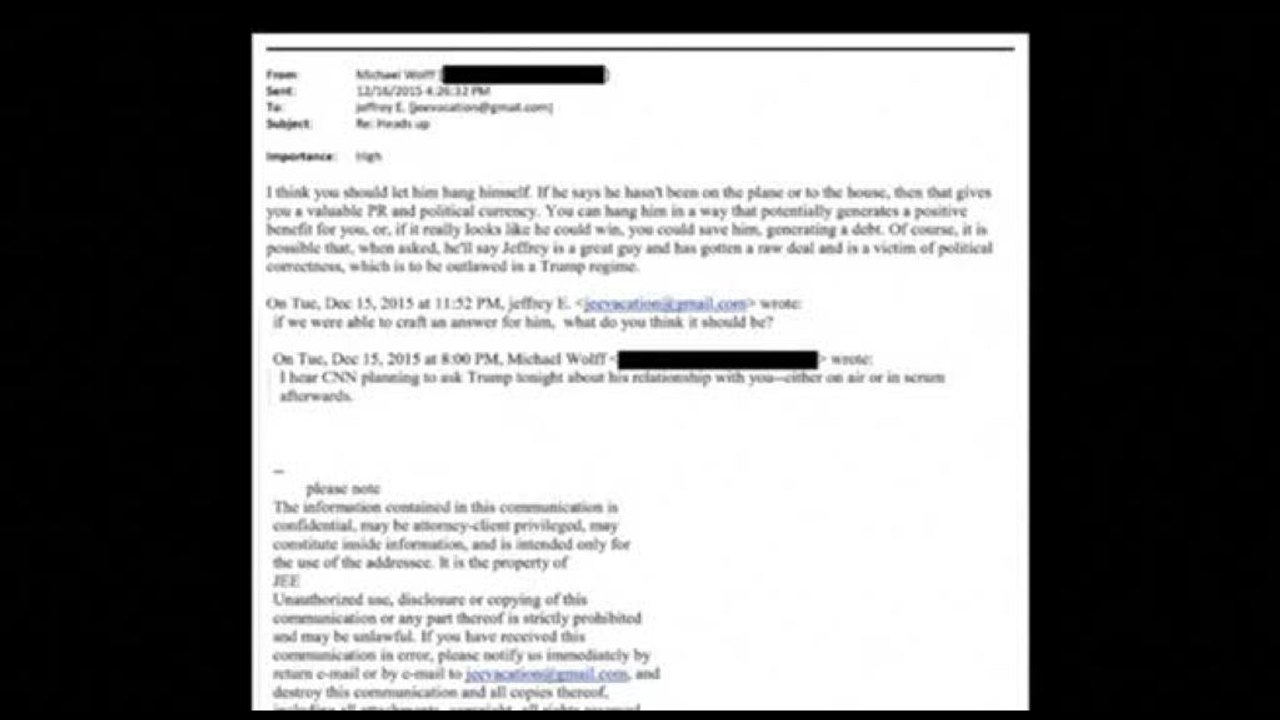 Usa, mail esplosive di Epstein: "Trump sapeva delle ragazze"
