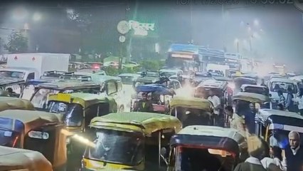 Loud noise, then street lights go out: New video shows impact of Delhi explosion