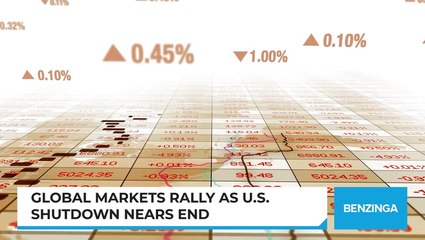 Global Markets Rally As U.S. Shutdown Nears End