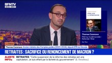 Thomas Cazenave (EPR): "Le prix de la stabilité, du compromis, c'était la suspension de la réforme [des retraites]"