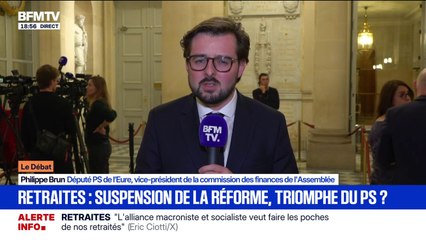 Philippe Brun (PS) estime que Manuel Bompard (LFI) "ne défend pas les ouvriers et les employés"