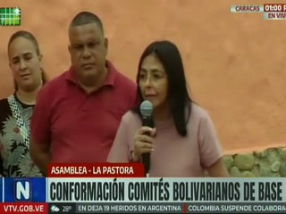 Vpdta. Rodríguez: Los únicos que nos dan órdenes es el pueblo venezolano que está organizado