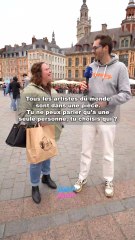 Si tu pouvais parler à un(e) seul(e) artiste sur Terre, ce serait qui ? Un artiste c'est un peintre, chanteur, acteur...