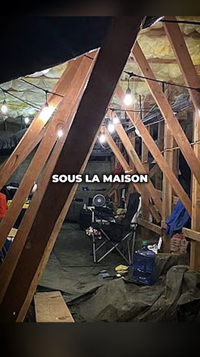 Un squatteur à l'aise