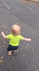 Kid Hilariously Searches Everywhere for Sucker Stuck in His Hair