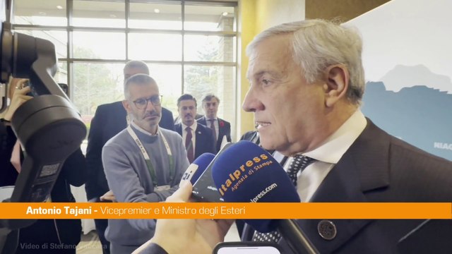 Tajani Pieno sostegno dell'Italia all'Ucraina, lavoriamo insieme per la pace