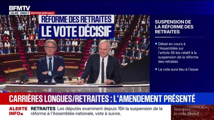 Marshall Truchot : Suspension de la réforme des retraites adoptée - 12/11