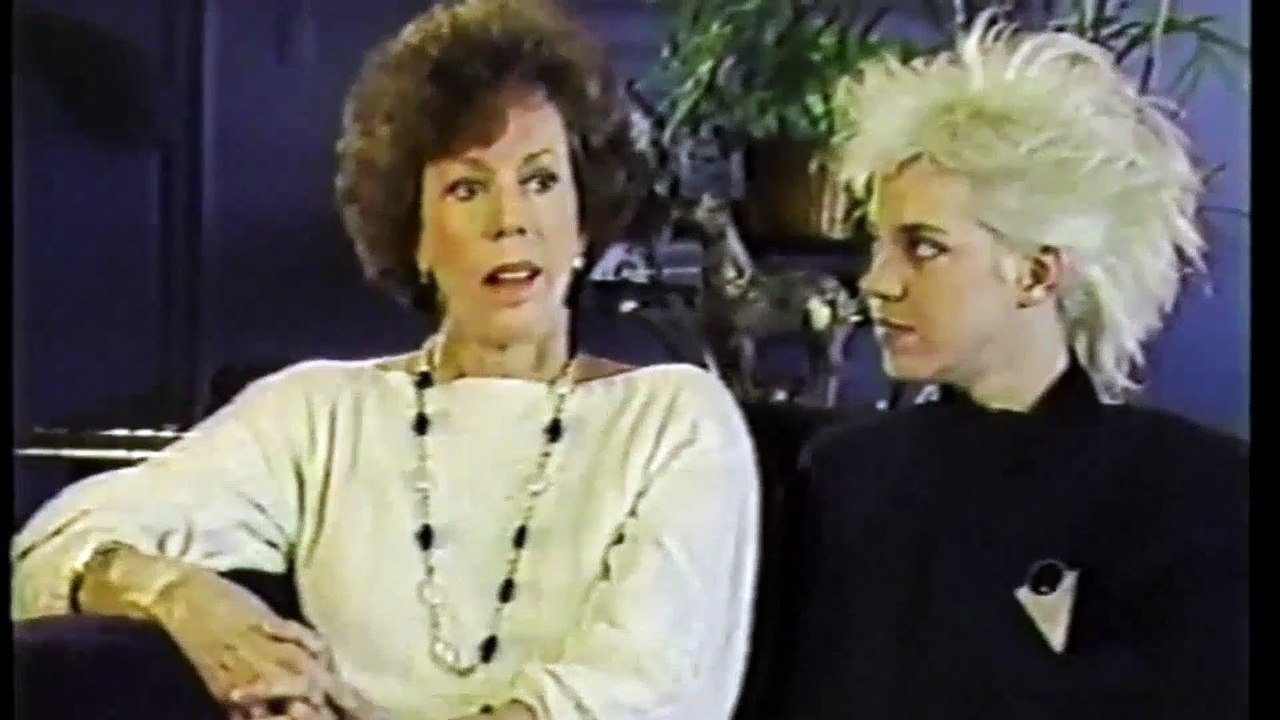Carrie Hamilton & Carol Burnett Discussing Working Together on Fame