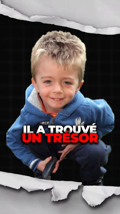 Il a trouvé un trésor !