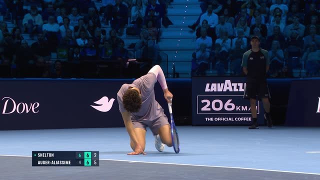Finales ATP - Auger-Aliassime s'arrache et se relance face à Shelton