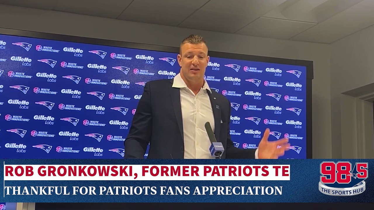 Rob Gronkowski - Thankful to Patriots Fans