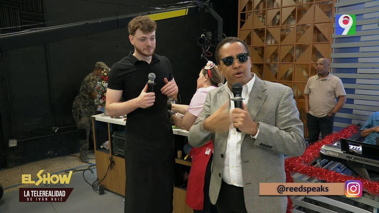Reed Little prepara un Mangú en vivo en la Telerealidad | ESM
