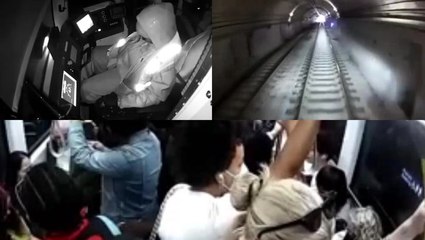 Train passengers thrown to floor as ‘fatigued’ driver appears to sleep