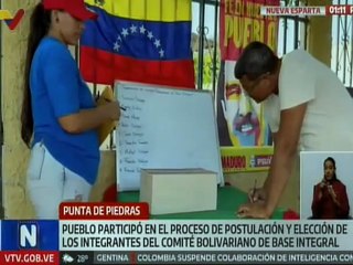 Nueva Esparta | Población de Punta de Piedras postuló a los integrantes del CBBI