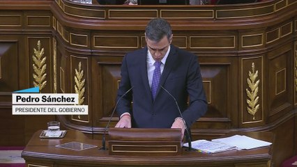 Resumen de la defensa de Pedro Sánchez en el Congreso