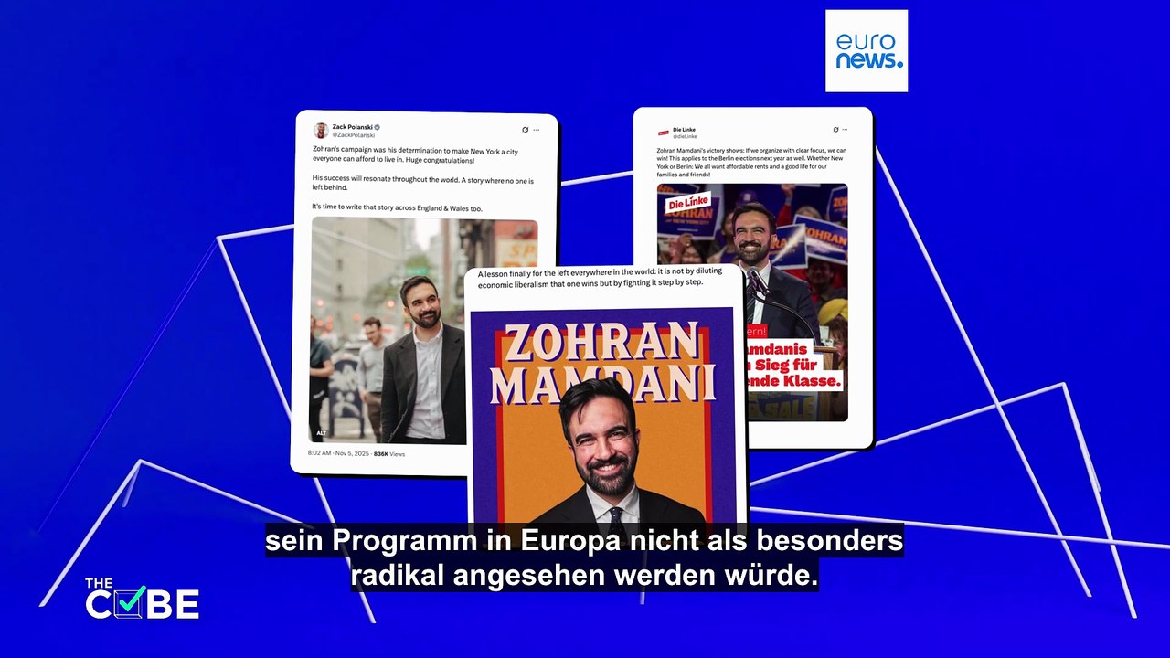 Wäre die Politik von Zohran Mamdani in Europa 'normal'?