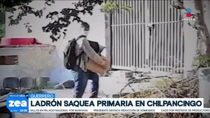 Ladrón roba seis computadoras de una primaria en Chilpancingo, Guerrero