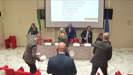 Roma - ​​Rendiamoci conto, senza difesa non c'è più l'Europa - Saluto di Ascani (12.11.25)