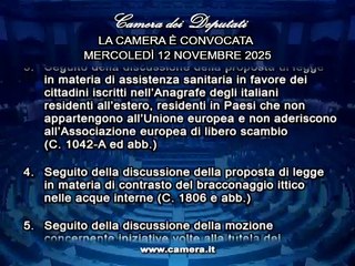 Roma - Camera - 19° Legislatura - 564° seduta (12.11.25)