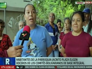 Mérida | Habitantes de la parroquia Jacinto Plaza escogen sus voceros para los CBBI