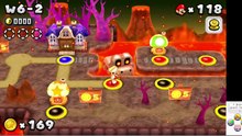New Super Mario Bros 2 W6-2 ALL 3 STARS