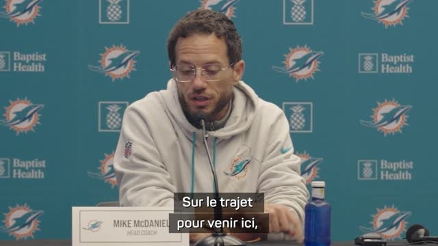 Miami Dolphins - McDaniel : L'Espagne me rappelle le nord de la Californie