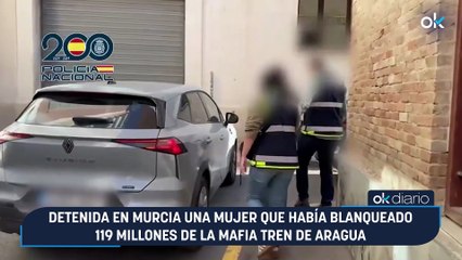 Detenida en Murcia una mujer que había blanqueado 119 millones de la mafia Tren de Aragua