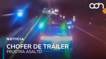 Chofer frustra violento intento de asalto en la carretera Querétaro-Celaya