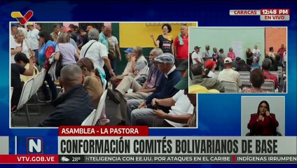Caracas | Autoridades nacionales participan en la conformación de los CBBI de La Pastora