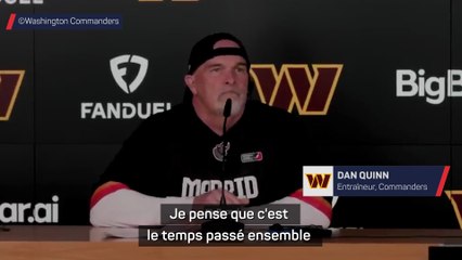 Washington Commanders - Mariota : "On a d'abord une mission à accomplir"
