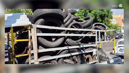 Pide el Congreso a 125 municipios a que apliquen un programa de acopio y reciclaje de llantas