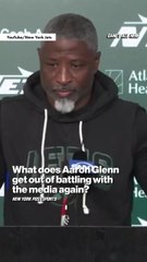 WHY does Aaron Glenn BATTLE the Media?! | Gang's All Here