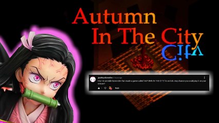 Surreal FREE Nuclear Horror Game AUTUMN IN THE CITY itch.io NEZUKO PLAYS Psychological Indie PC