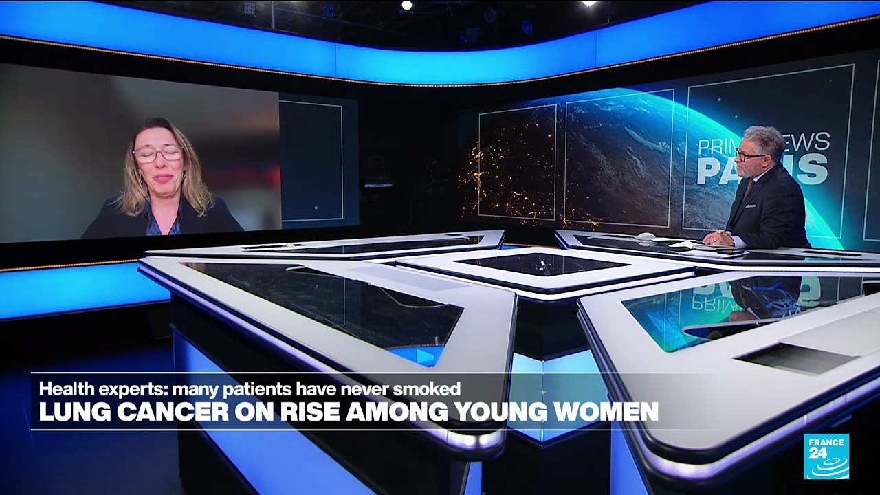 Why are lung cancer rates rising among young, fit women who have never smoked?