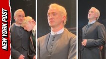 Tom Felton receives huge standing ovation for his Broadway debut in 'Harry Potter and the Cursed Child'